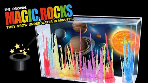 Discover the Joy of Creating Your Own Crystals with the Smithsonian Magic Rocks Kit
